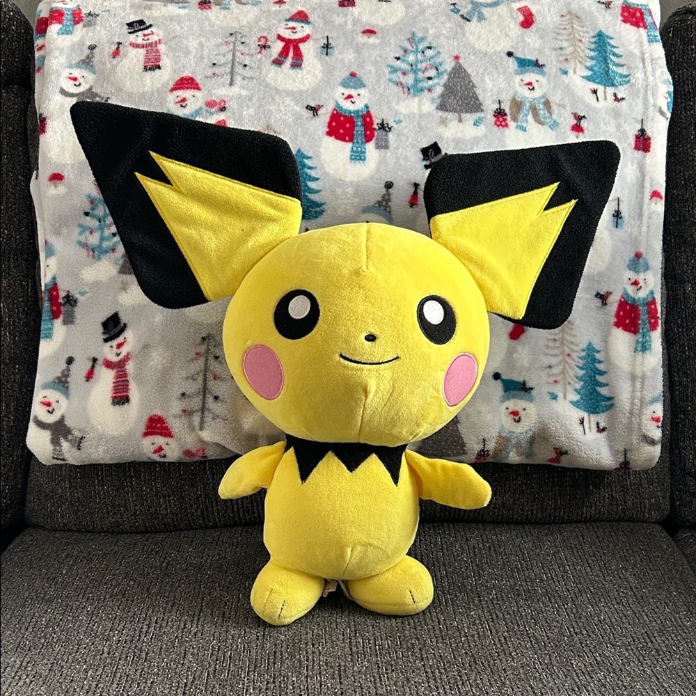 Build-A-Bear Yellow and Black Plush Pokémon baby